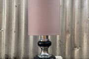 Retro vintage Italian style chrome lamp c1960