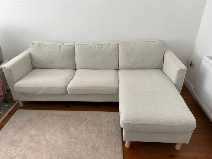 IKEA PARUP 3 seat Sofa with Chaise Longue