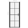 Shower Doors Tempered Glass 81x195 cm Black Image 5