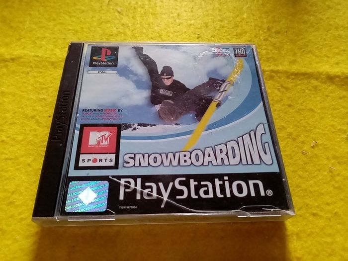 Mtv sports Snowboarding PlayStation1 Ps1 PlayStation 2 ps2 games Original