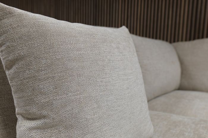 Emme Corner Beige L Shaped Corner Sofa