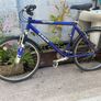 Trek zx7000 24 speed 26 inch wheels 19.5 inch frame front suspension steam with adjusted mudguards Image 5