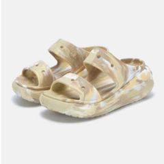 Brand new Crocs womens Classic crush marbled sandal size UK8 EU42 Free post
