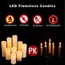 LED Candles, OSHINE Flameless Candles (H 4"5" 6"7" 8"9") Set of 9 Real Wax Pillar Flickering Battery Candles With10-key Remote Control Timer 300 Hours(Not Included Batteries)choice suit for all ages from children to Image 3