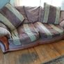 3 piece suite with footstool Image 4