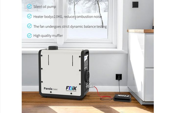 New Diesel / Kerosene Heater 8KW 12/24/220V APP with Upgraded 2KG Heat Exchanger
