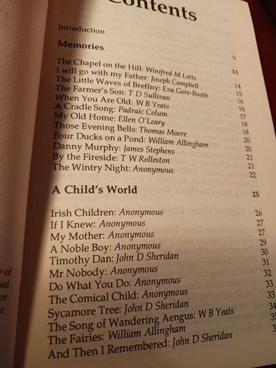 Favourite Poems we learned in School/ Thomas F. Walsh/ Mercier