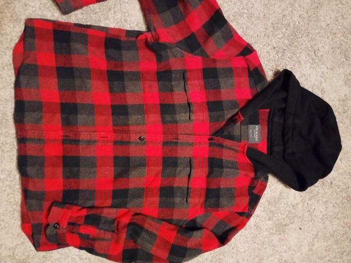Shirt with hood