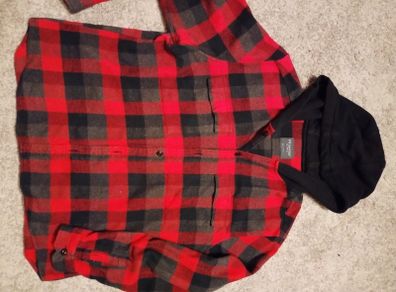 Shirt with hood