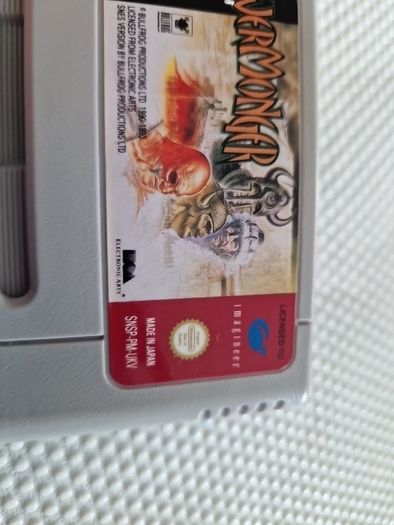 Power Monger Powermonger Snes Super Nintendo Arcade Retro Games Original