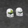 Lego Lot Of Error Print Star Wars Minifigure Bounty Hunter Helmets Error Print Colour Star Wars Bounty Hunter Helmets Extremely Rare Rare And Hard To Find Image 3