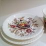 Vintage Tea Trio / Set Windsor Ware Johnson Brothers, Garden Bouquet Image 6