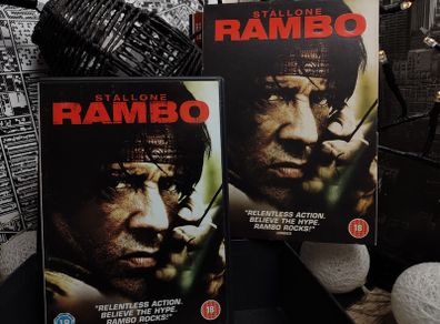 Rambo ! DVD with Slipcase ! 2008 ! Sylvester Stallone ! Classic Movie !