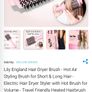 Hair dryer brush Lily England Image 7