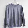Pre Owned Dunnes Stores Slate Blue Graphic Sweatshirt Image 2