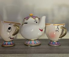 Beauty and the Beast Tea Set
