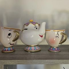 Beauty and the Beast Tea Set