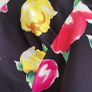 SOZI Garden Party floral on black dress Sz L (Fit 10-12 UK) - Rrp 199 (New) Image 2