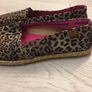 Girls Leopard Print Tom Style shoes size 2 Image 4