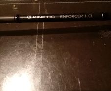 kinetic enforcer cl 20-60 spinning rod 9ft 2 piece