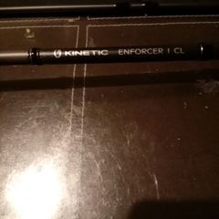 kinetic enforcer cl 20-60 spinning rod 9ft 2 piece