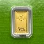 1gram Fine 9999 Gold Bullion Green Valcambi Bar. Image 2