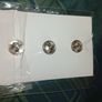 Toyota Yaris Pin Badge Set X 3 Unused Still In Pack Image 2