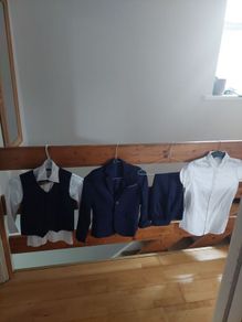Boys 5 piece suit with shoes
