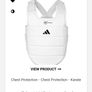Addidas Karate Chest Protector size M Image 4