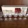 6 Vintage Dema Sherry glasses boxed Image 2