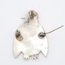 Vintage Mexican Silver And Abalone Brooch Image 3