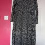 Boohoo Black & White Dress Size 18 Perfect Image 2