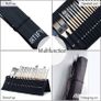 24 pcs Paint Brush Set,Expert Series,Enhanced Synthetic Brush Set with Canvas Roll and Palette Knife for Acrylic Oil Watercolour Gouache Image 3