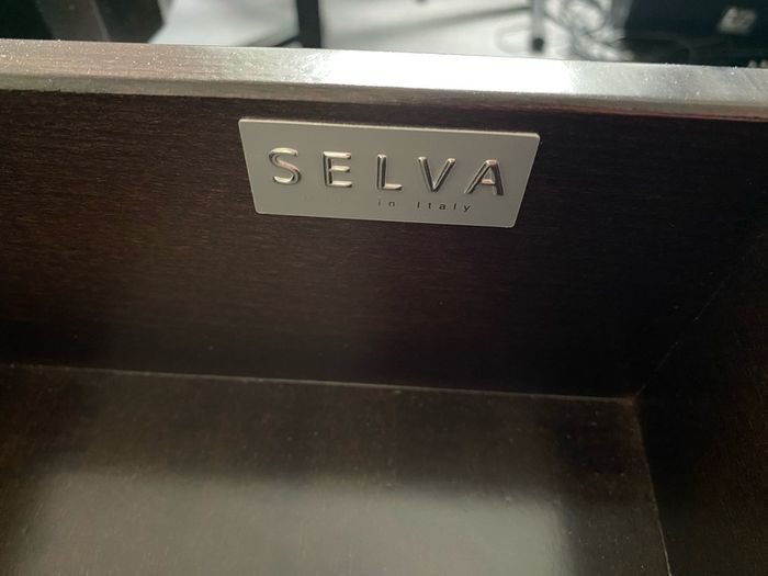 Selva Made in Italy Bedside Table with Drawers Heritage J. S. Collection
