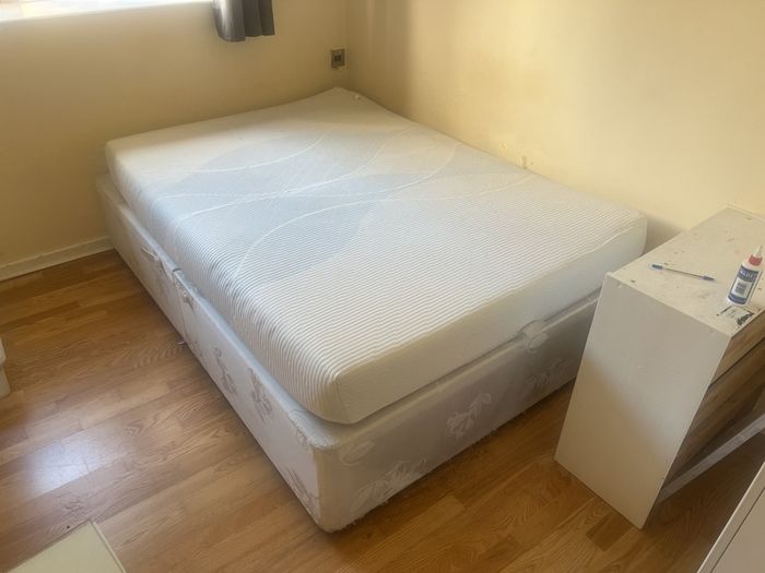 double bed base and matress