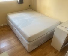 double bed base and matress
