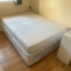 double bed base and matress