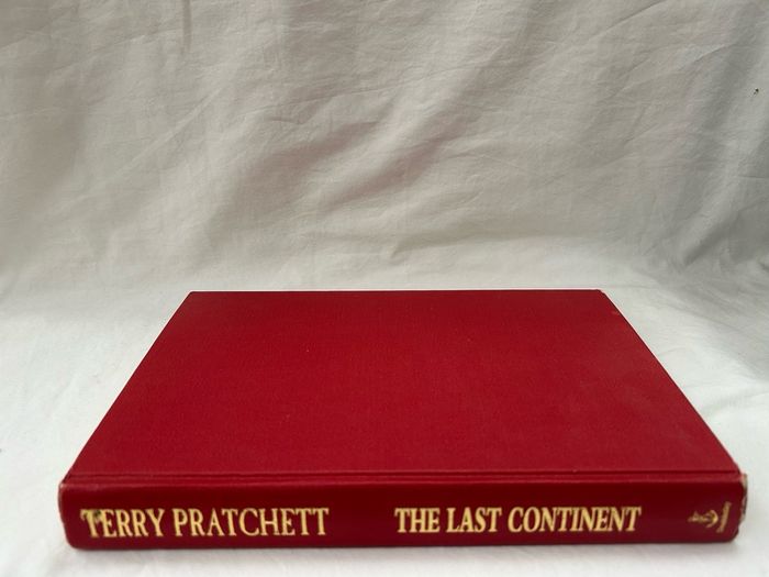 Signed Terry Pratchett The Last Continent First Edition 1998 HB Doubleday DJ