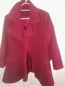 Burgundy Coat