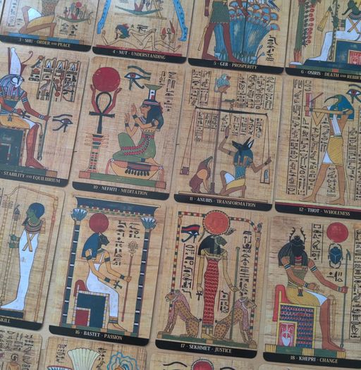 Taro Oracle of the Egyptian Gods