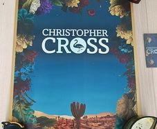 Christopher Cross Poster + Fridge magnet