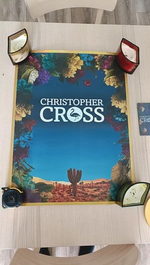 Christopher Cross Poster + Fridge magnet