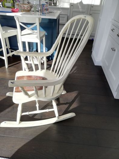 Laura Ashley Bramley Cream Rocking Chair