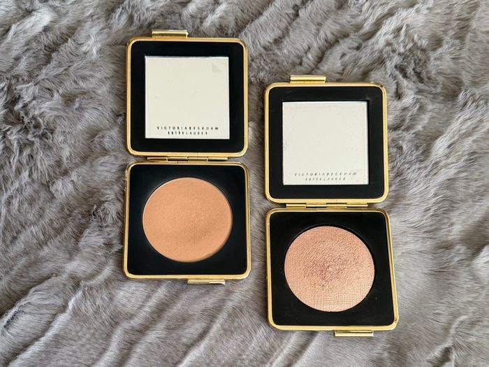 Victoria Beckham x Estee  Lauder Bronzer and Higlighter Duo Compact Bundle