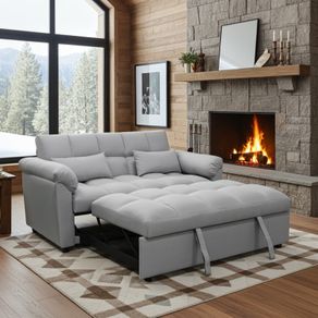 Final Stock Clearance - Pull-Out Corner Sofa Bed for a Steal!