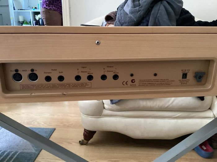 Roland F30e Digital piano and Roland DP - 10 Damper Foot Pedal in Excellent Condition.  (Barely used)