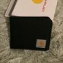 Carhartt wallet / black /  canvas / new Image 2