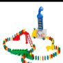 Domino Shuttle Game with 300 Dominos Image 2