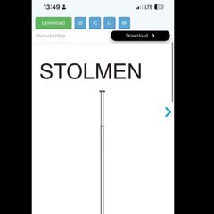 IKEA Stolmen modular shelving system/storage/clothes rail