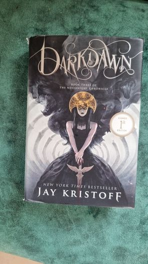 Darkdawn Jay Kristoff 1st Edition Signed